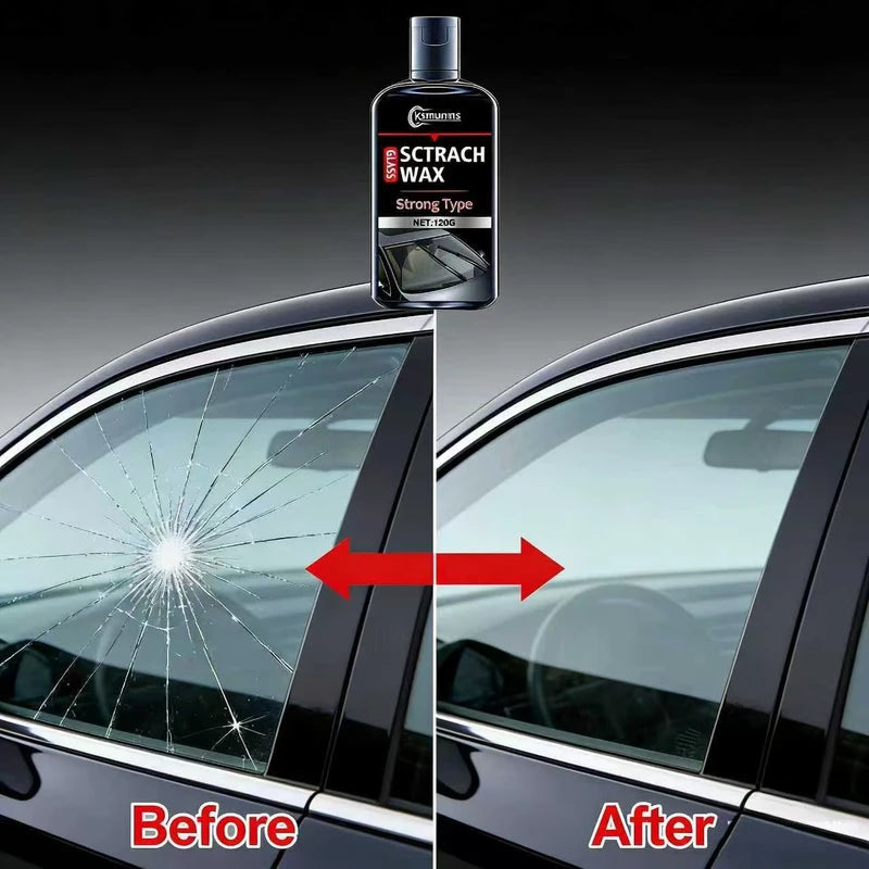 120G Car Glass Scratch Wax for BMW and Toyota - Long-Lasting Scratch Removal & Clarity Restoration