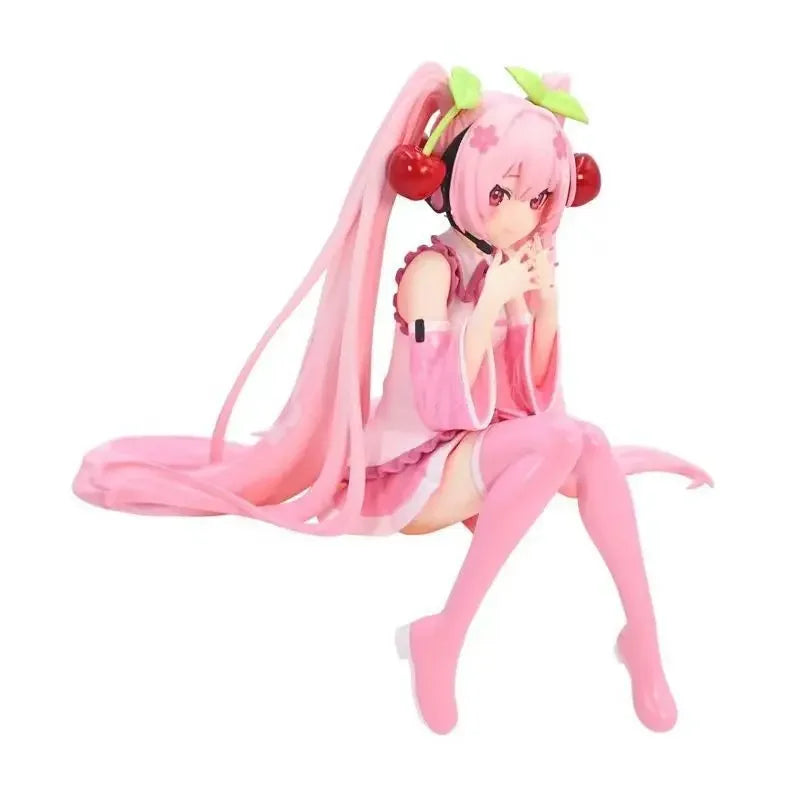 Anime Action Figure - Hatsune Miku Pink Dress PVC Collectible Toy
