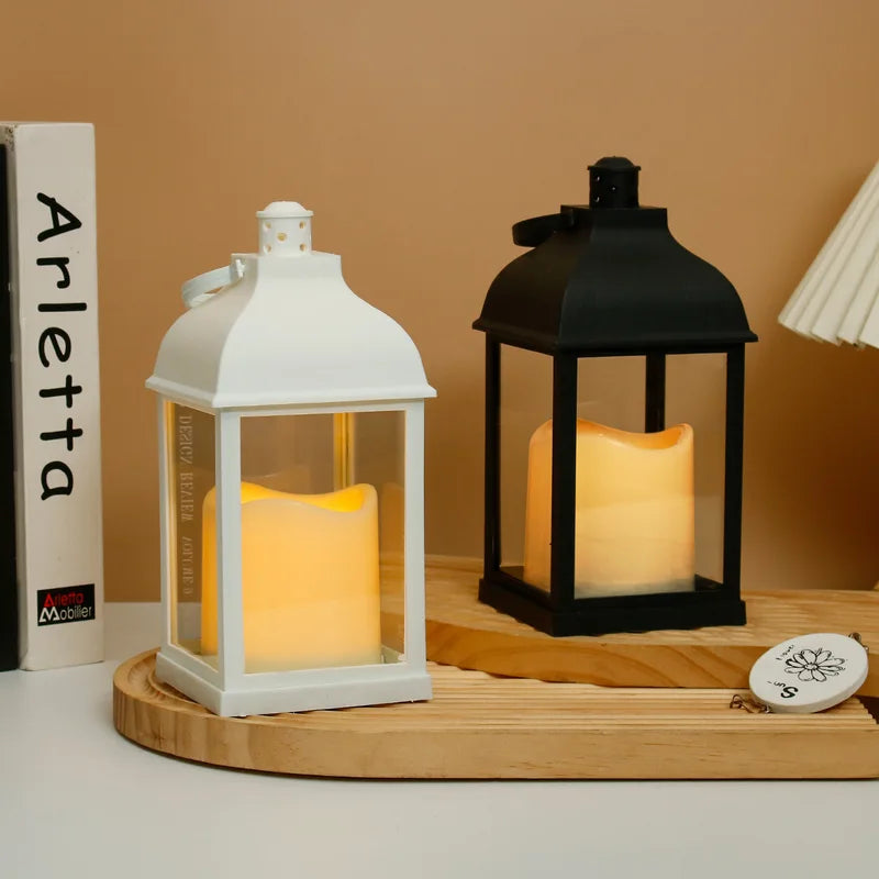 Portable LED Candle Lamp Outdoor Lantern for Camping Garden & Decor
