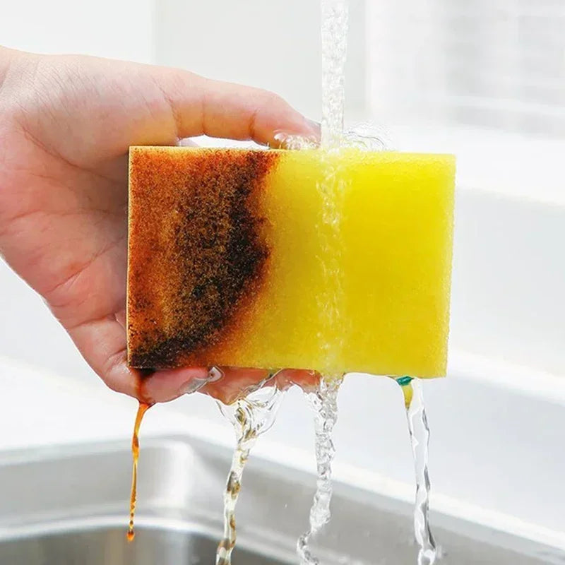 Heavy Duty Absorbent Kitchen Cleaning Sponges Set - Multi-Size & Color Options