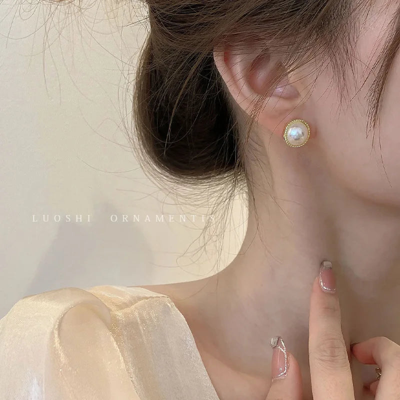 12 Pcs Elegant Pearl Earrings Set for Women Daily Wear Holiday Gifts Jewelry