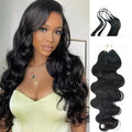 Knotless Pre Separated Body Wave Human Hair Extensions - Brazilian Hair