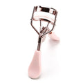 Pink Eyelash Curler with Comb for Perfect Curves - Easy to Use Makeup Tool