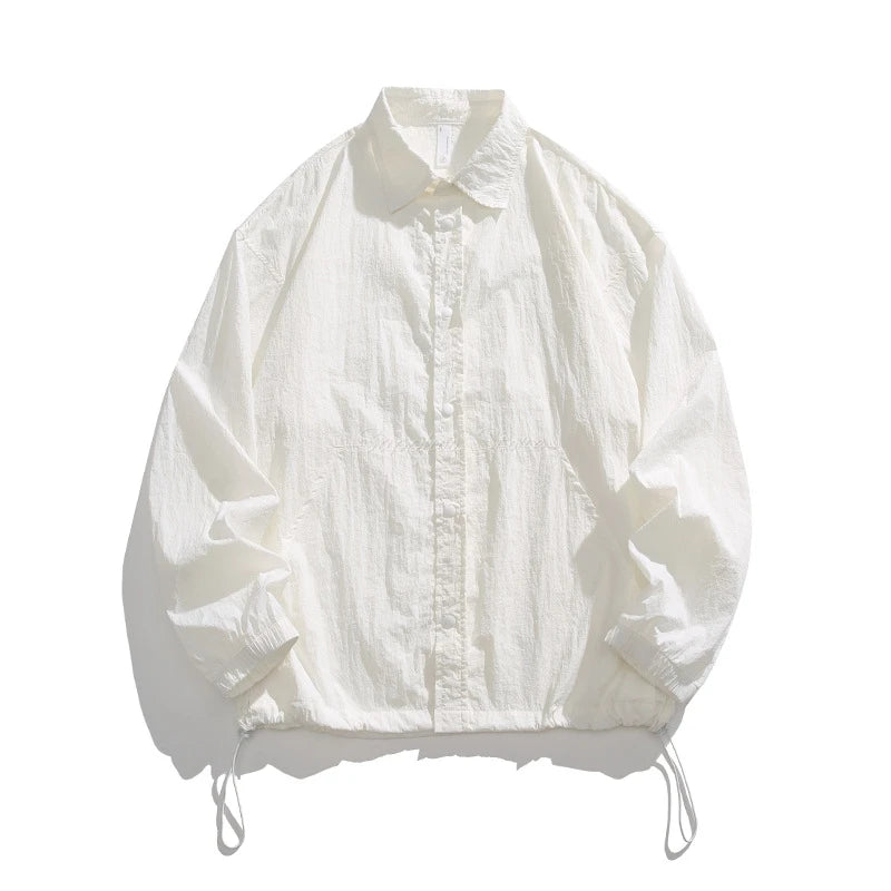 Unisex Work Uniform Long Sleeve Shirt for Pet Grooming and Outdoor Work