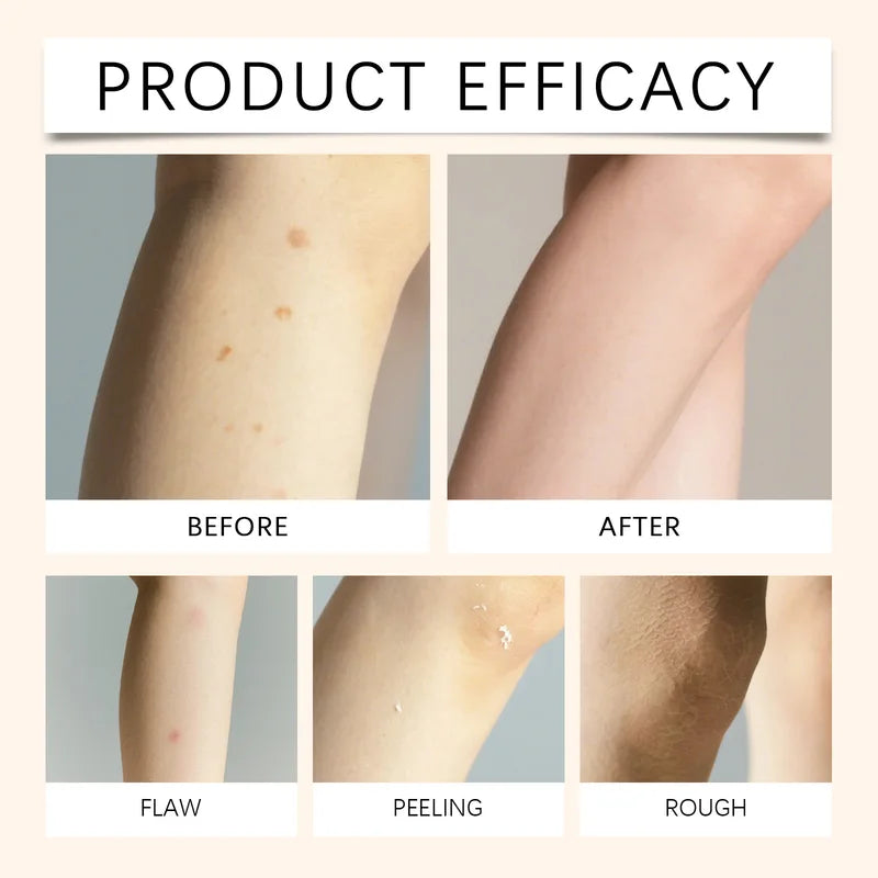 Waterproof Full Coverage Body Foundation with Brush Set for Veins & Scars