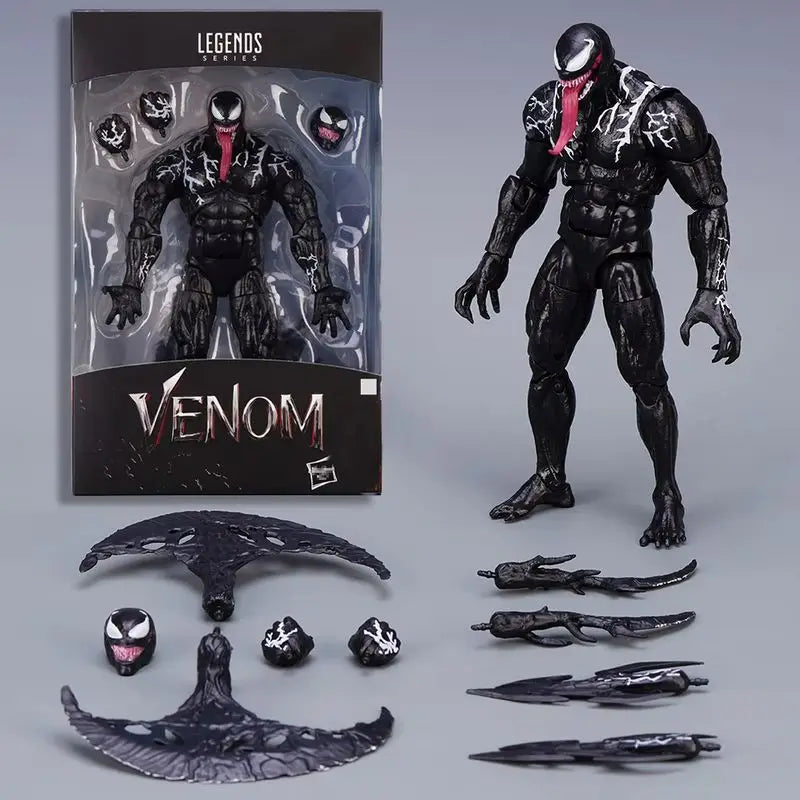 Venom Legends Action Figure with Movable Joints - Collectible Movie Character Statue