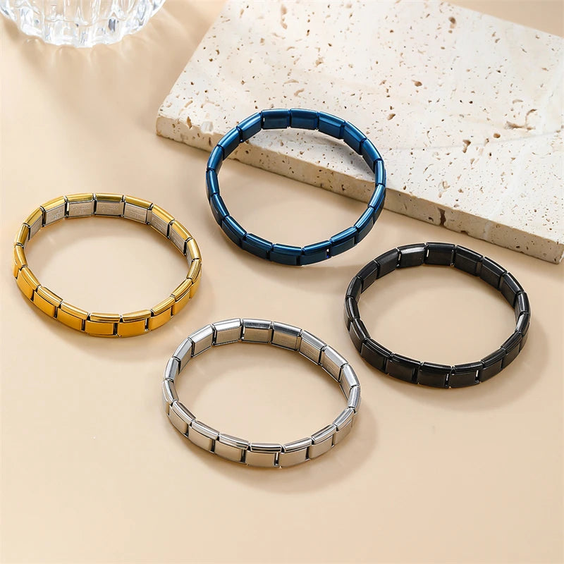 Stainless Steel Pendant Chain Link for Jewelry Making Men Women DIY Craft Supplies