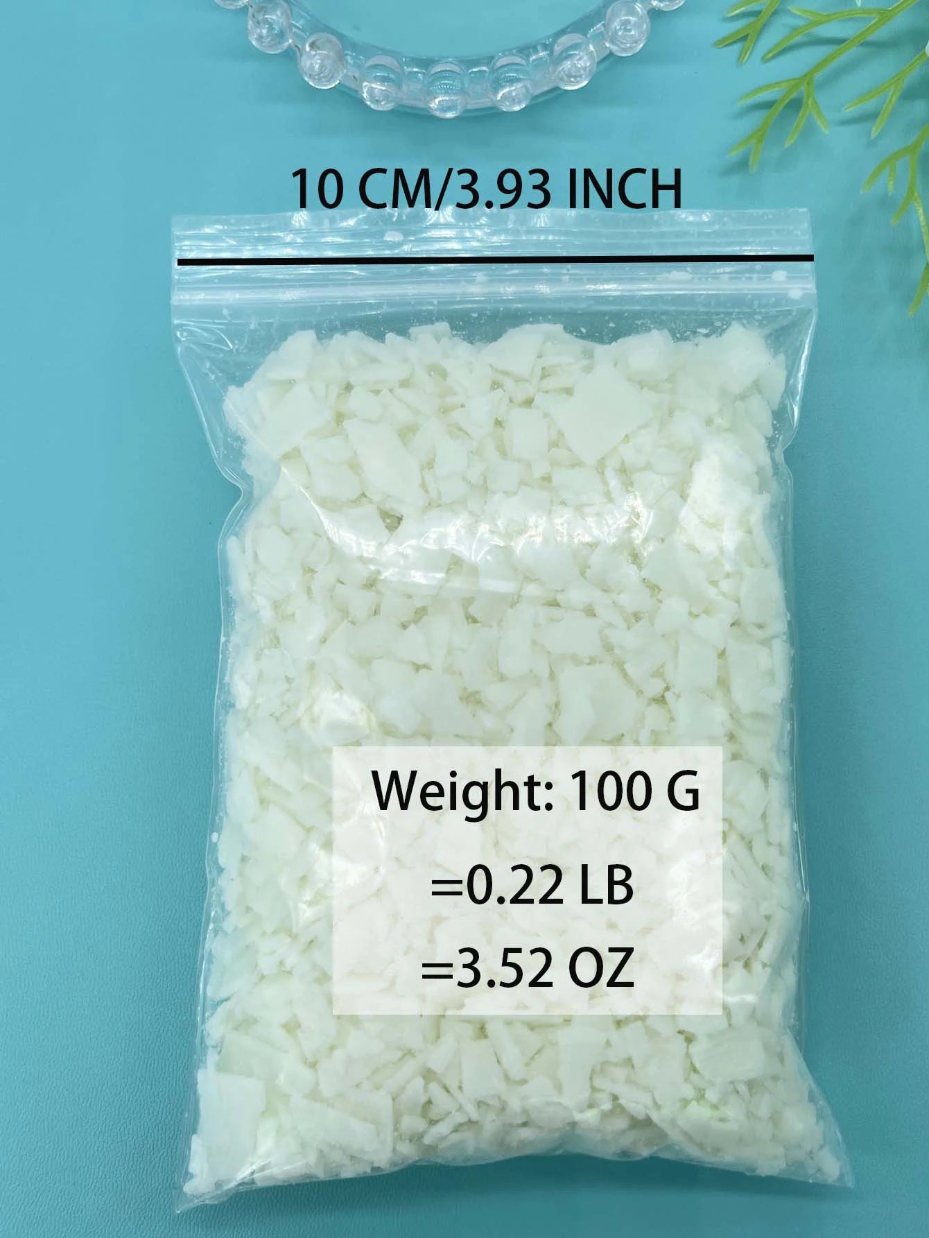 Natural Soy Wax Candle Making Material 200G/1LB Smokeless Long-Lasting Craft Supplies