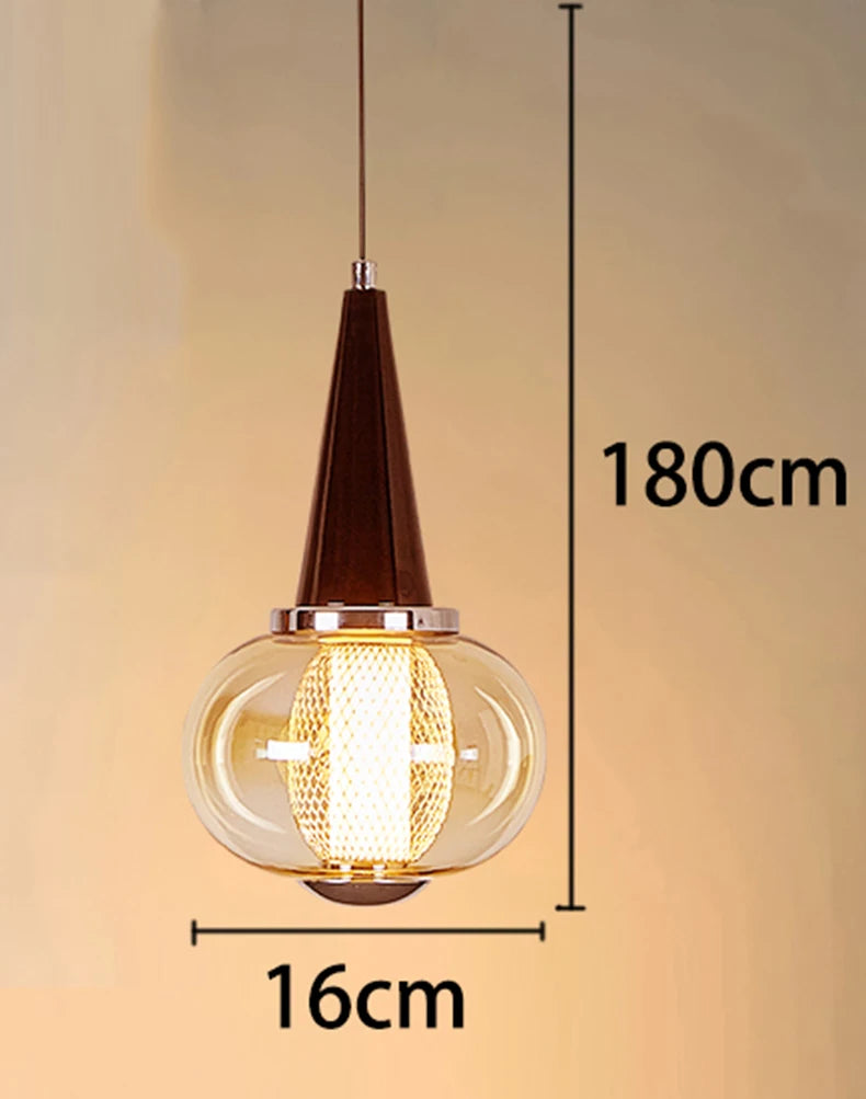Modern LED Pendant Lights for Home Indoor Living Room & Staircase