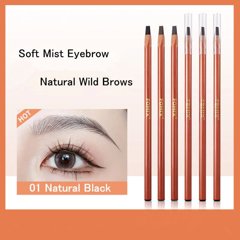 Matte Waterproof Eyebrow Pencil Microblading Definer - Natural Finish, Easy to Apply