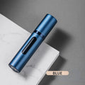 Refillable Glass Perfume Spray Bottle with Pump - Portable Travel Empty Container