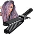 Hair Crimper Iron for Volumizing & Fluffy Hairstyles - Anti-Static Ceramic Styling Tool