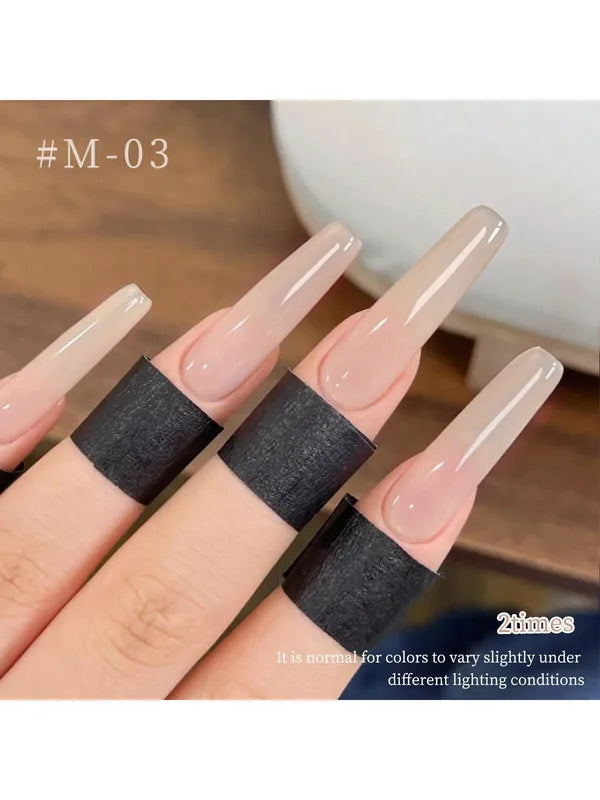 15ML Nude Nail Polish - Variety Colors for Natural, Elegant Nails