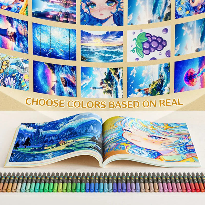 Acrylic Paint Markers Pen Set - Quick-Dry Liquid Graffiti Art Supplies
