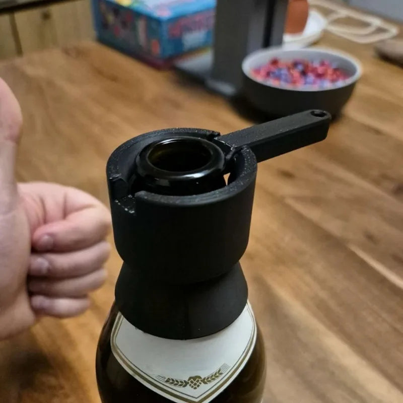 Funny Catapult Bottle Opener - Portable Bar Tool for Home & Parties