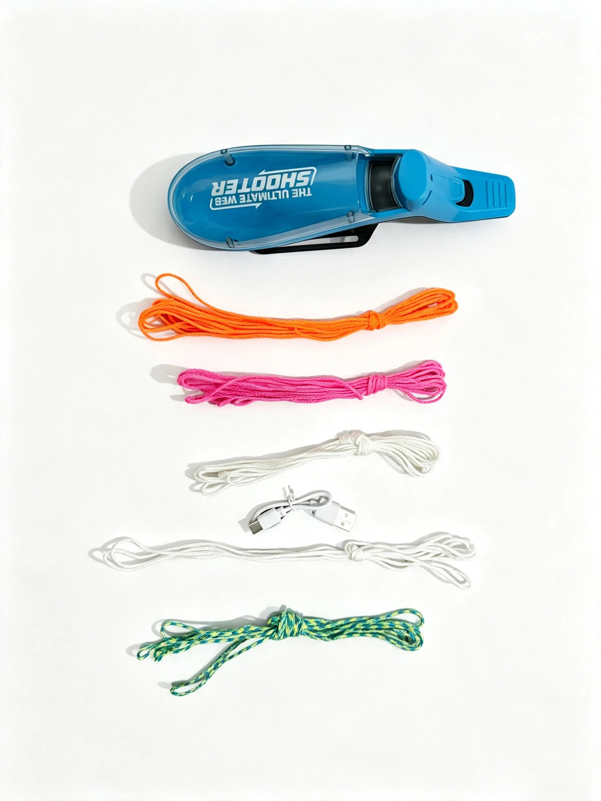 Electric Slingshot Rope Launcher Glow In The Dark Outdoor Stress Relief Toy for Adults