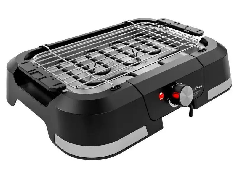 1500W Electric Tabletop Grill - Compact Smokeless Indoor BBQ - 110V