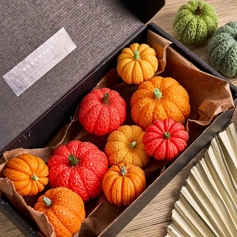Halloween Pumpkin Silicone Candle Mold DIY Crafting Decoration Home Festival