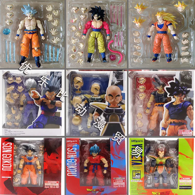 Super Saiyan Goku Action Figure - Anime Toy for Collectors & Gifts