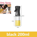 2-in-1 500ml Refillable Oil Spray Bottle with Adjustable Nozzle for Cooking & Baking