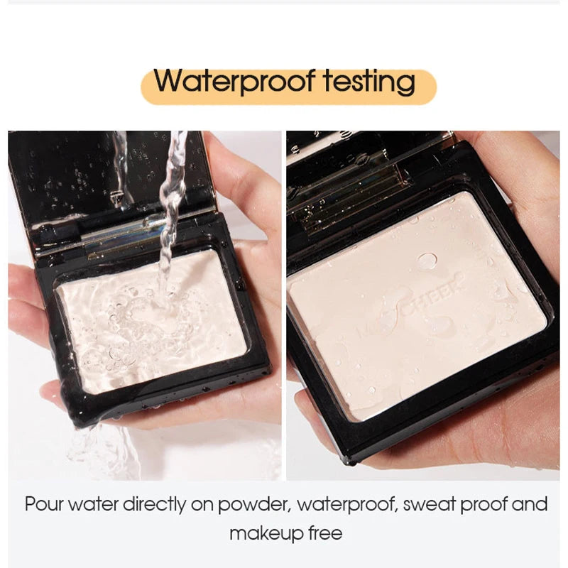 Long-Lasting Oil Control Face Powder - Waterproof & Moisturizing Makeup-Free Concealer