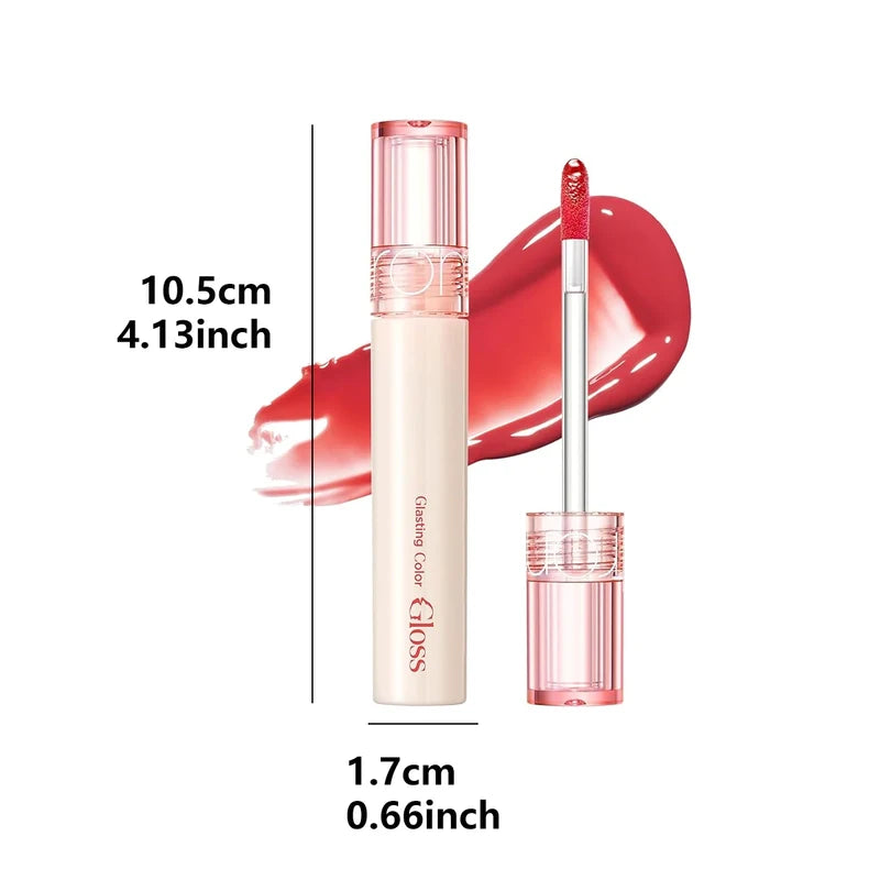 Long Lasting Gloss Lip Shine - Juicy Color Lip Gloss for Natural and Vibrant Looks