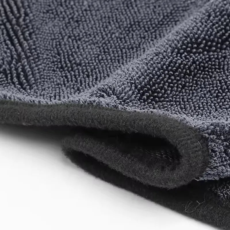 Microfiber Cleaning Cloth Set - Ultra-Absorbent, Double-Sided for Car, Home & Bathroom