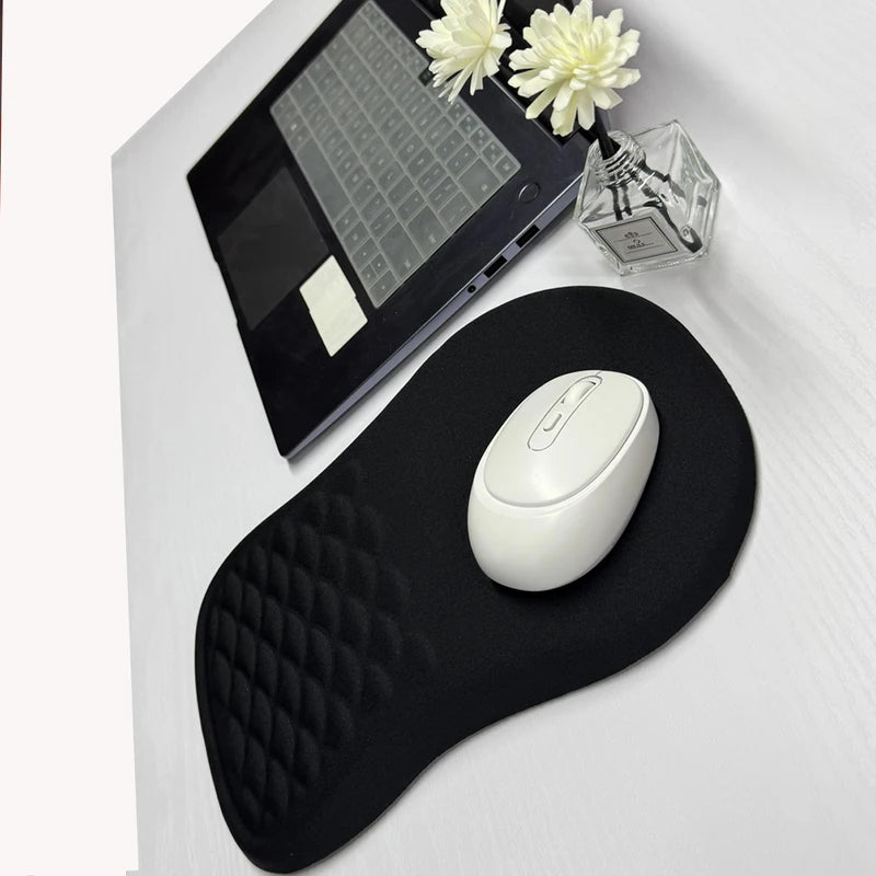 Halloween Ergonomic Mouse Pad with Wrist Support and Viscoelastic Foam Cushion