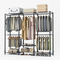 Heavy Duty Portable Clothes Rack with 960 lb Capacity — Wardrobe & Garment Organizer