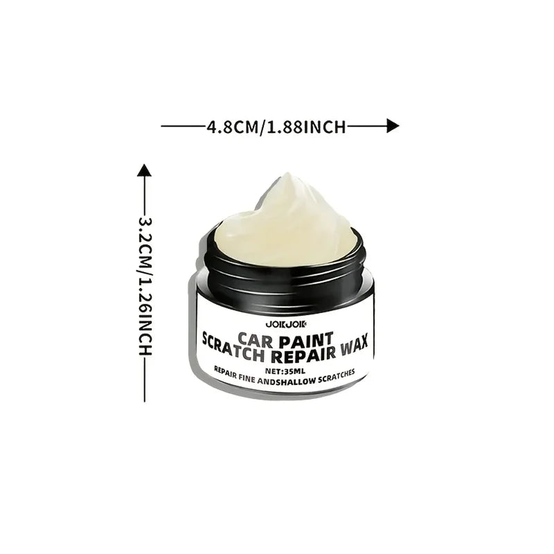 Universal Car Paint Scratch Repair Wax 35ml - Quick DIY Vehicle Polish