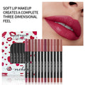 12-Piece Lip Liner Pencil Set Waterproof Matte Lipstick & Lip Tint