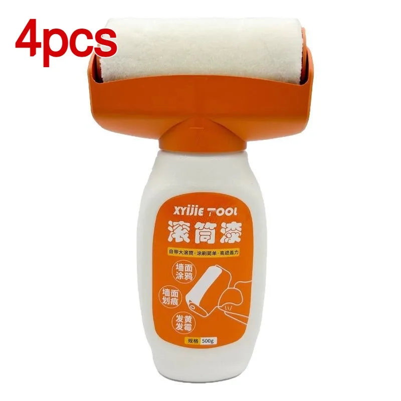 Waterborne Paint Roller Set for Wall Repair and Home Painting - Latex, Strong Adhesion