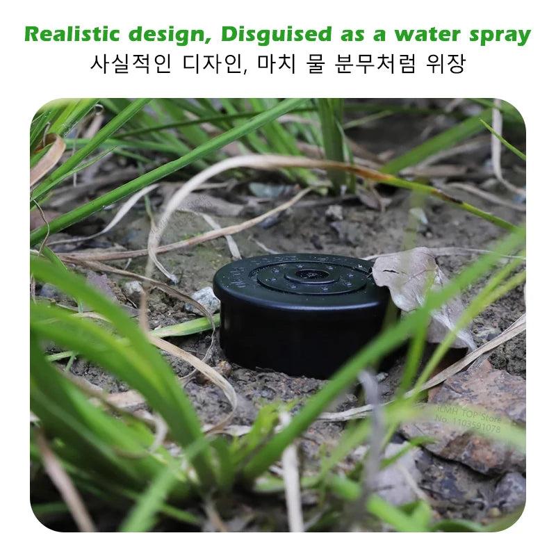 Outdoor Hidden Key Safe Box - Waterproof Garden Fake Sprinkler Hider