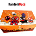 Anime Plush Blind Box Figurines Backpack Pendants - Spider Man Series Gift for Boys