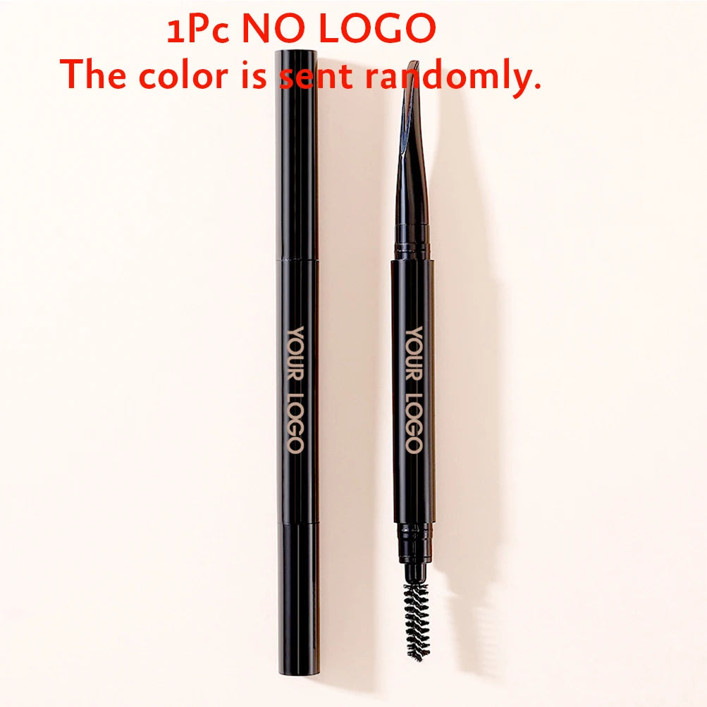 Waterproof Dual-Ended Eyebrow Pencil with Custom Logo - Vegan Makeup Tool