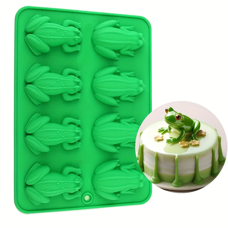 Silicone Frog and Toad Cake Mold for Baking Candies and Crafts