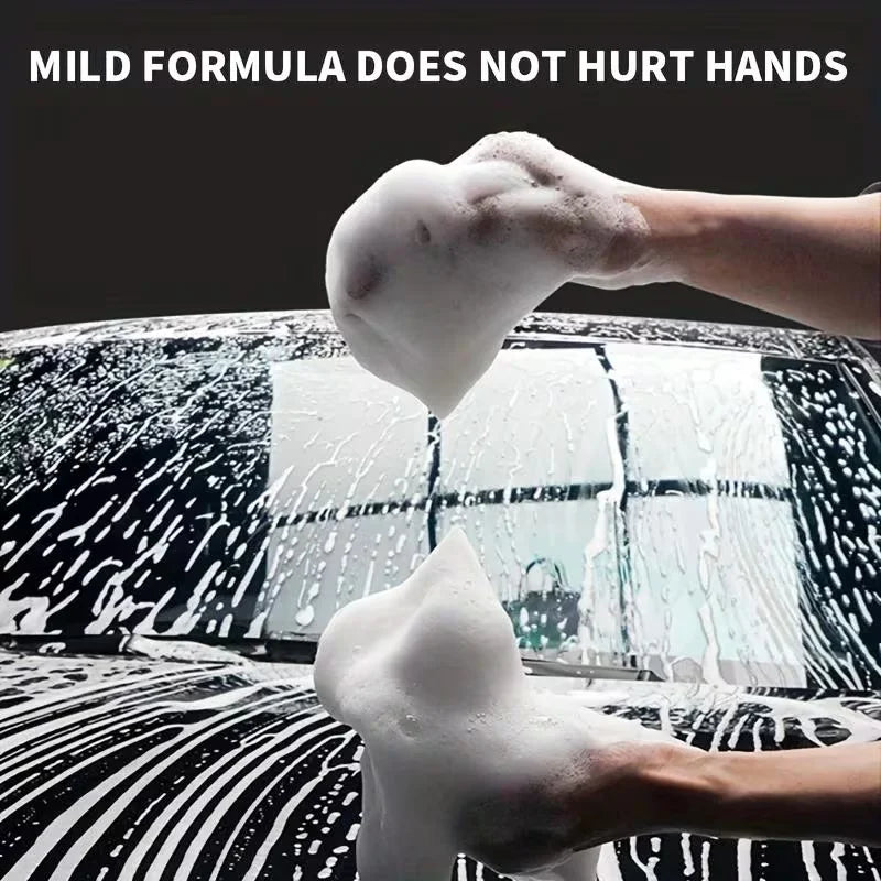Automotive Exterior Car Wash Liquid - Pink High Foam, Creamy Full Coverage