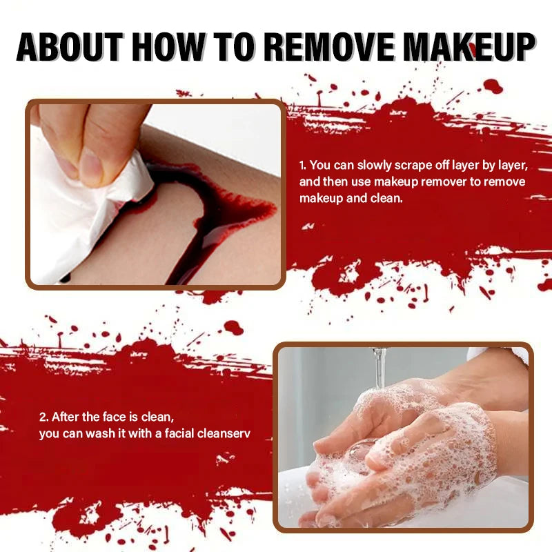 60g Scar Wax for Special Effects Makeup, Fake Wounds & Halloween Cosplay