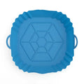 Silicone Air Fryer Basket Reusable Non-Stick Pan for Baking & Cooking