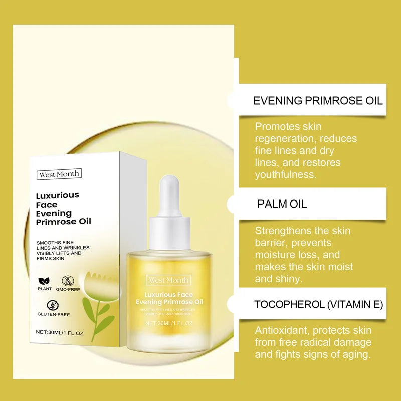 Deep Nourishing Face Serum for Fine Lines & Dry Skin - Anti-Aging Repair