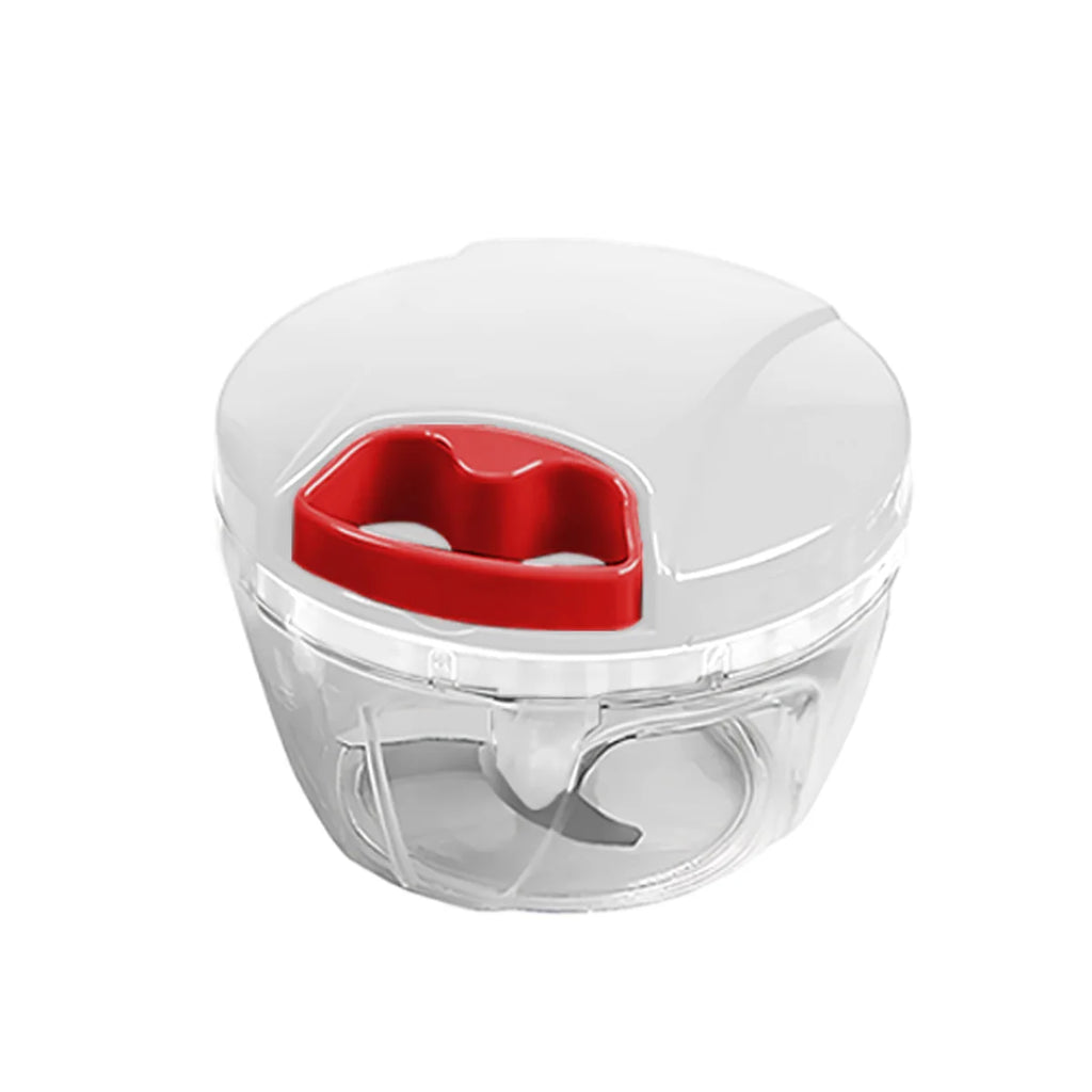 Manual Food Chopper with Pull String 600/1000ml Vegetable & Nut Cutter