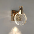 Crystal LED Wall Lamp Mirror Front Light for Bedroom & Bathroom Home Decor