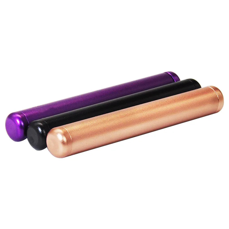110MM Aluminum Airtight Storage Tube Container Light Weight Smell Proof Waterproof Pill Tobacco Accessory