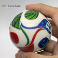 Soccer Stress Ball - 6cm PU Foam Squeeze Toy for Football Fans, Anti-Stress Gift