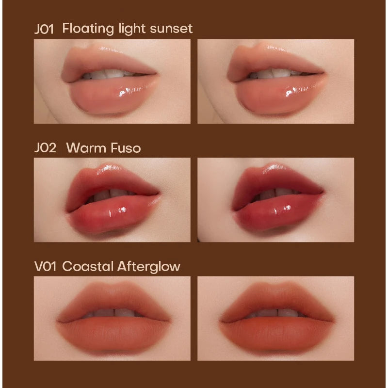 Juicy Lip Gloss with Double Effect - Water & Matte Lip Makeup