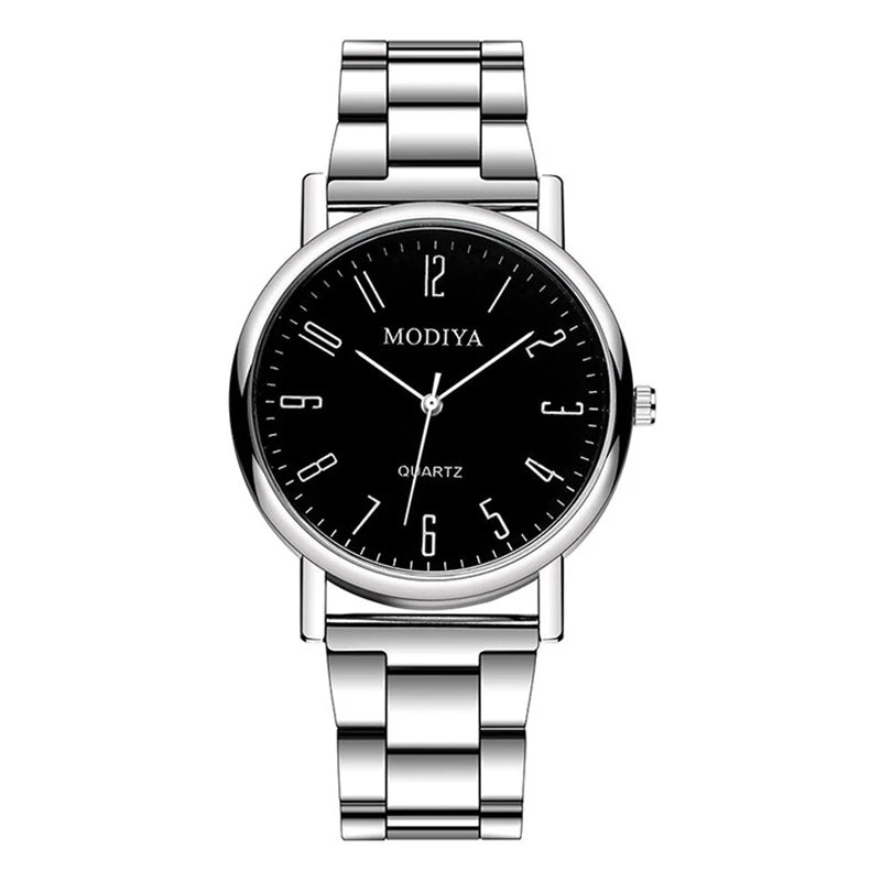 Men's Casual Quartz Watch with Alloy Band - Multiple Color Options