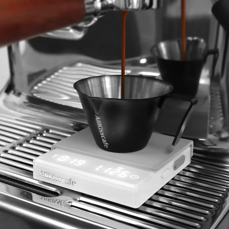Digital Kitchen Coffee Scale with Timer, High Precision 0.1g, Espresso Barista Accessory