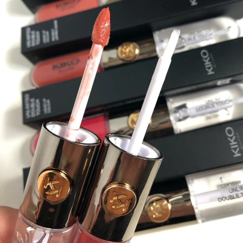 Double Ended Lip Lacquer - Hydrating, Smooth, NonSticky, Crease-Proof Lip Gloss