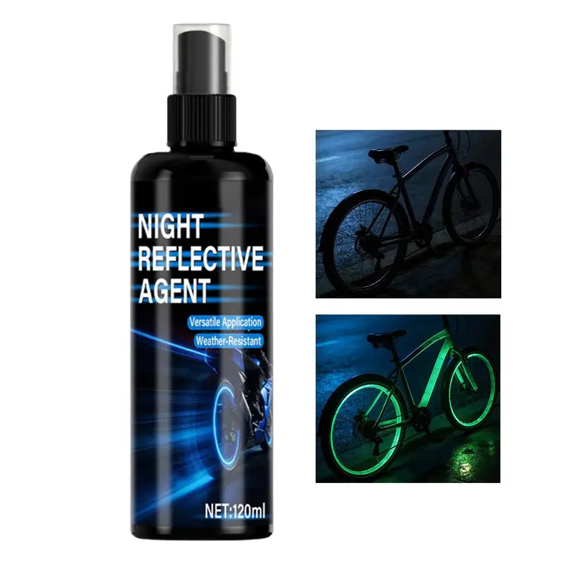 Glow in The Dark Spray Paint - Reflective Night Visibility Safety Paint 120ml