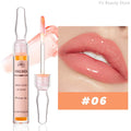6 Colors Lip Plumping Gloss with Instant Volume Hydrating Serum - Moisturizing Lip Oil